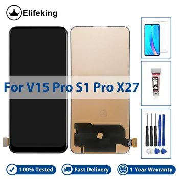 ЖК-дисплей Для Vivo X27/V15 Pro/S1 Pro Дисплей С Сенсорным Экраном, Дигитайзер В Сборе, Замена Для V1832A/V1829T/V1838A