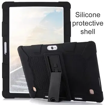 Чехол для планшета Samsung Galaxy Tab 10 дюймов, защитный чехол, универсальный встроенный кронштейн, силиконовый чехол, чехол для планшетного компьютера